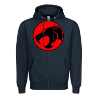 Navy thundercats cool Zipper Hoodie - artisFamous