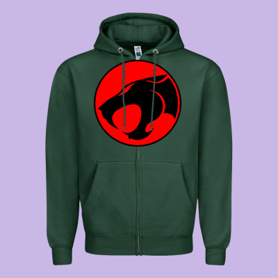 Thundercats Cool Zipper Hoodie Designed By Artisfamous