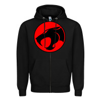Black thundercats cool Zipper Hoodie - artisFamous