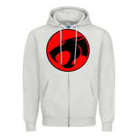 Dove Grey thundercats cool Zipper Hoodie - artisFamous