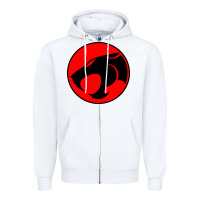 White thundercats cool Zipper Hoodie - artisFamous