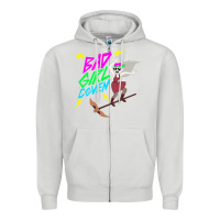 Dove Grey BAD GIRL COVEN - THE OWL HOUSE Zipper Hoodie - artisFamous