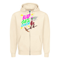 Sandshell BAD GIRL COVEN - THE OWL HOUSE Zipper Hoodie - artisFamous