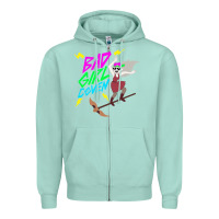 Seafoam BAD GIRL COVEN - THE OWL HOUSE Zipper Hoodie - artisFamous