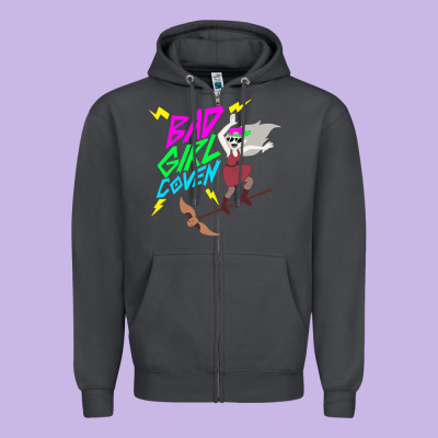 Bad Girl Coven - The Owl House Zipper Hoodie Designed By Artisfamous