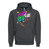 Smoke BAD GIRL COVEN - THE OWL HOUSE Zipper Hoodie - artisFamous