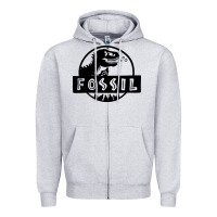 Fossil Dinosaur  Wild Life Zipper Hoodie | Teevron