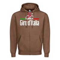 Chestnut giro d'italia Zipper Hoodie - artisFamous