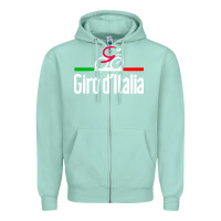 Seafoam giro d'italia Zipper Hoodie - artisFamous