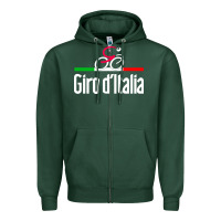 Sports Green giro d'italia Zipper Hoodie - artisFamous