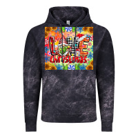 Cloud Black Love Christmas gnome Vintage Hoodie - CowhideDigitalArt