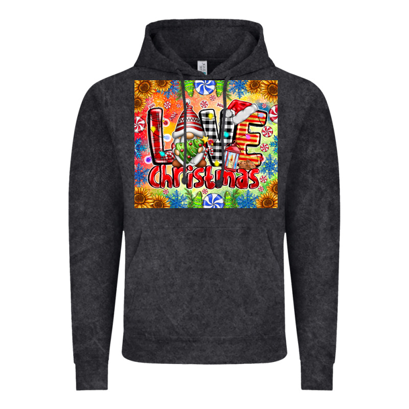 Love Christmas Gnome Vintage Hoodie by CowhideDigitalArt | Teevron