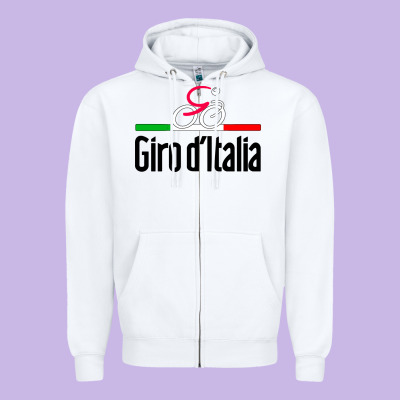 Giro D'italia Zipper Hoodie Designed By Artisfamous