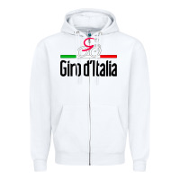 White giro d'italia Zipper Hoodie - artisFamous