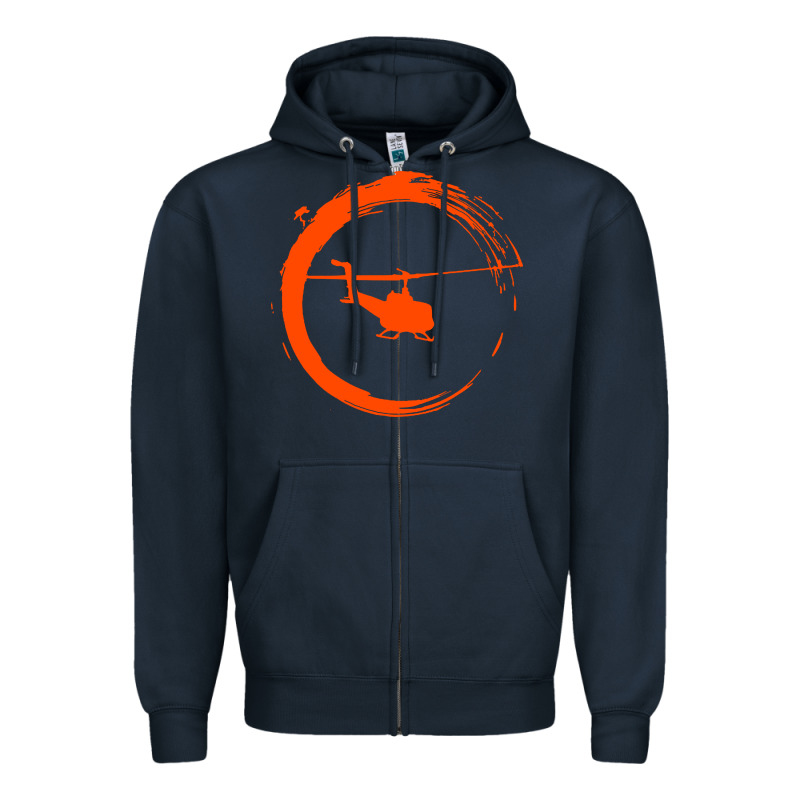 Helicopter Zipper Hoodie by artisFamous | Teevron