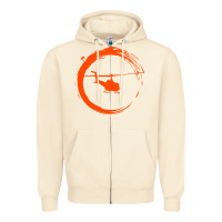 Sandshell helicopter Zipper Hoodie - artisFamous