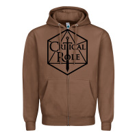 Chestnut critical role Zipper Hoodie - artisFamous