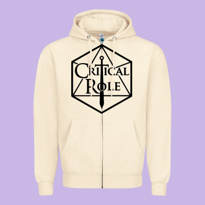 Critical Role Zipper Hoodie Designed By Artisfamous