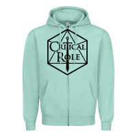 Seafoam critical role Zipper Hoodie - artisFamous