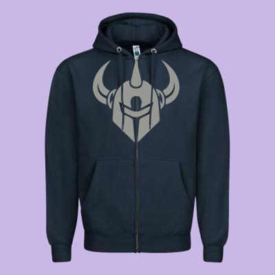 Darkstar Skateboards Zipper Hoodie Designed By Artisfamous