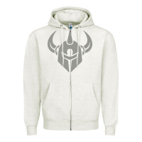 Oatmeal Heather darkstar skateboards Zipper Hoodie - artisFamous