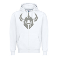 White darkstar skateboards Zipper Hoodie - artisFamous