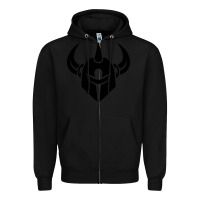 Black darkstar skateboards Zipper Hoodie - artisFamous