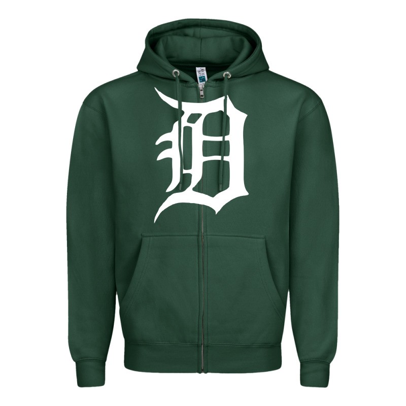 Detroit Zipper Hoodie by artisFamous | Teevron
