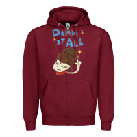 Damm It All Zipper Hoodie | Teevron