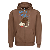 Chestnut Damm It All Zipper Hoodie - artisFamous