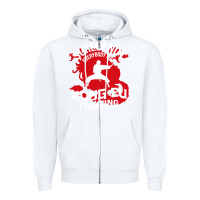 White surely not everybody was kung fu fighting Zipper Hoodie - artisFamous