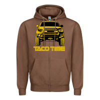 Chestnut taco time Zipper Hoodie - artisFamous