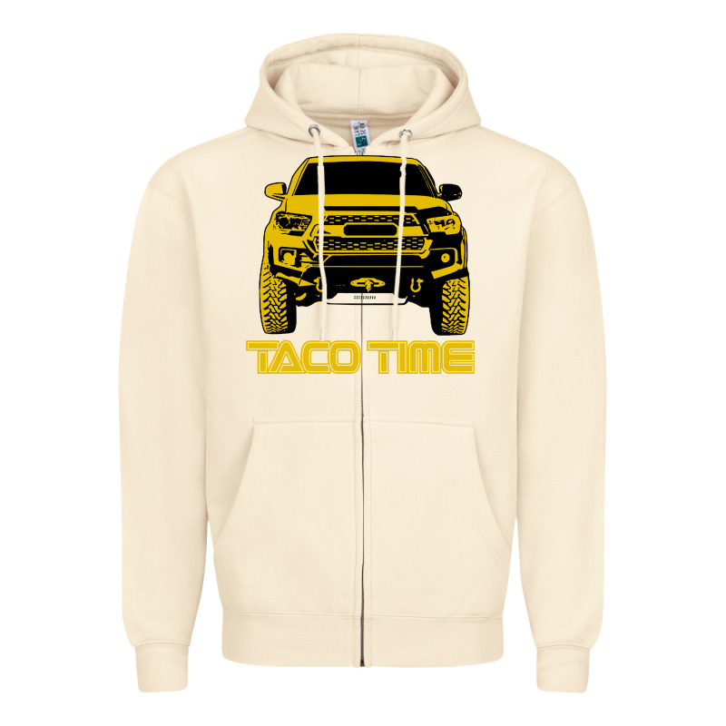 Taco Time Zipper Hoodie by artisFamous | Teevron