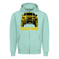 Seafoam taco time Zipper Hoodie - artisFamous