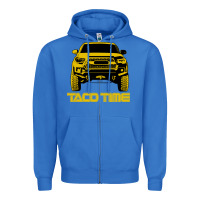 True Royal taco time Zipper Hoodie - artisFamous