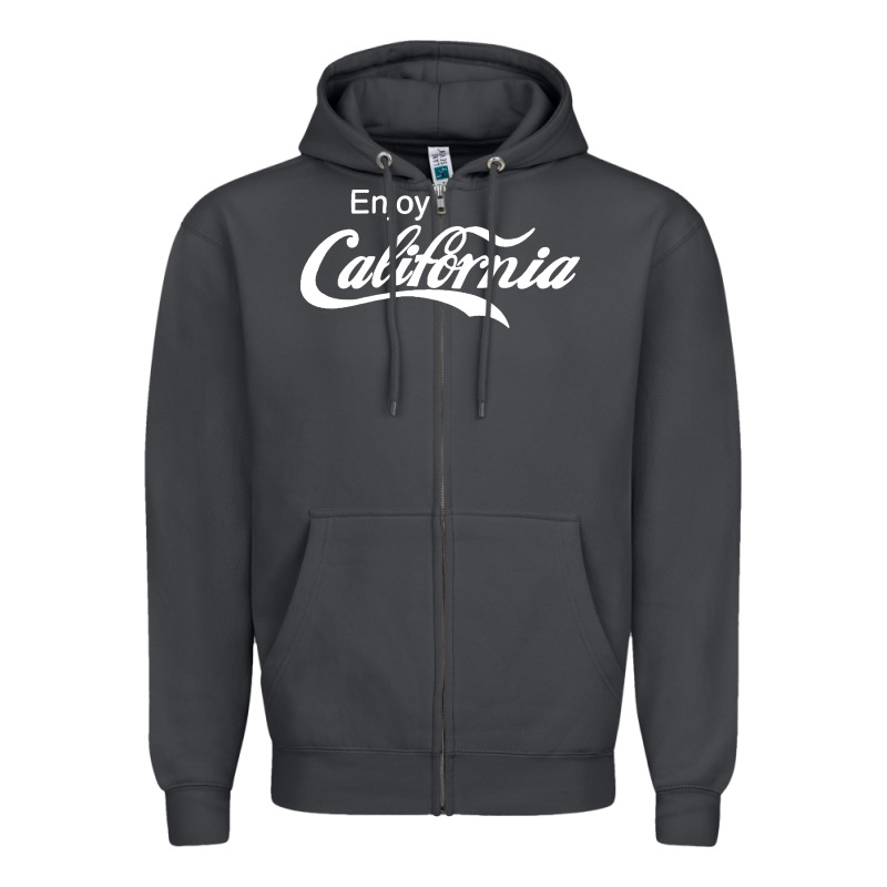Enjoy California Zipper Hoodie by artisFamous | Teevron