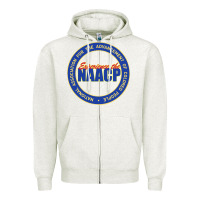 Oatmeal Heather experience the naacp Zipper Hoodie - artisFamous