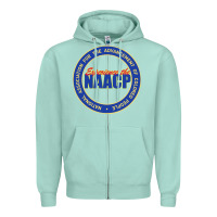 Seafoam experience the naacp Zipper Hoodie - artisFamous