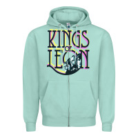 Seafoam kings of leon Zipper Hoodie - artisFamous