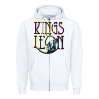 White kings of leon Zipper Hoodie - artisFamous