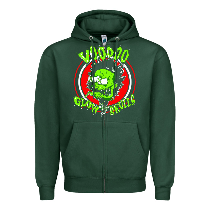 Voodoo Glow Skulls Zipper Hoodie by artisFamous | Teevron