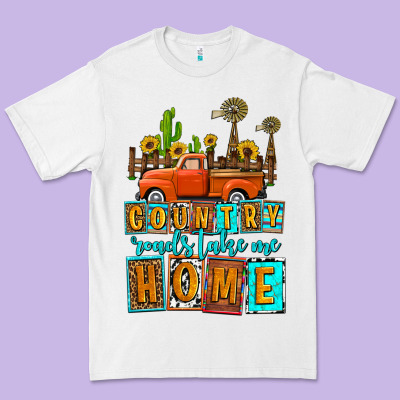 Country Roads Take Me Home Olivia Premium Tee Designed By Oliviacreatesart