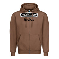 Chestnut freightliner run smart Zipper Hoodie - artisFamous