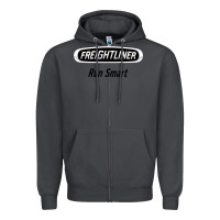 Smoke freightliner run smart Zipper Hoodie - artisFamous