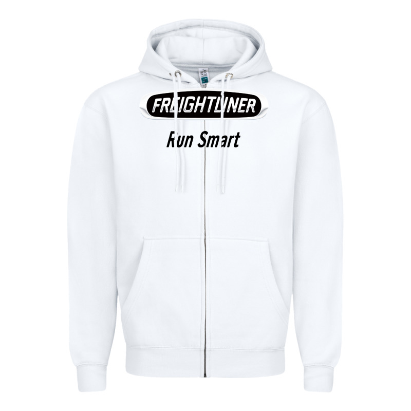 Freightliner Run Smart Zipper Hoodie by artisFamous | Teevron