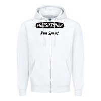 White freightliner run smart Zipper Hoodie - artisFamous