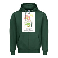 Sports Green DALI teatro museo figueras Zipper Hoodie - artisFamous