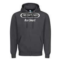 Smoke freightliner run smart Zipper Hoodie - artisFamous