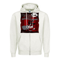 Oatmeal Heather alkaline trio Zipper Hoodie - artisFamous