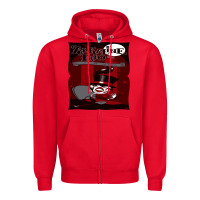 Red alkaline trio Zipper Hoodie - artisFamous